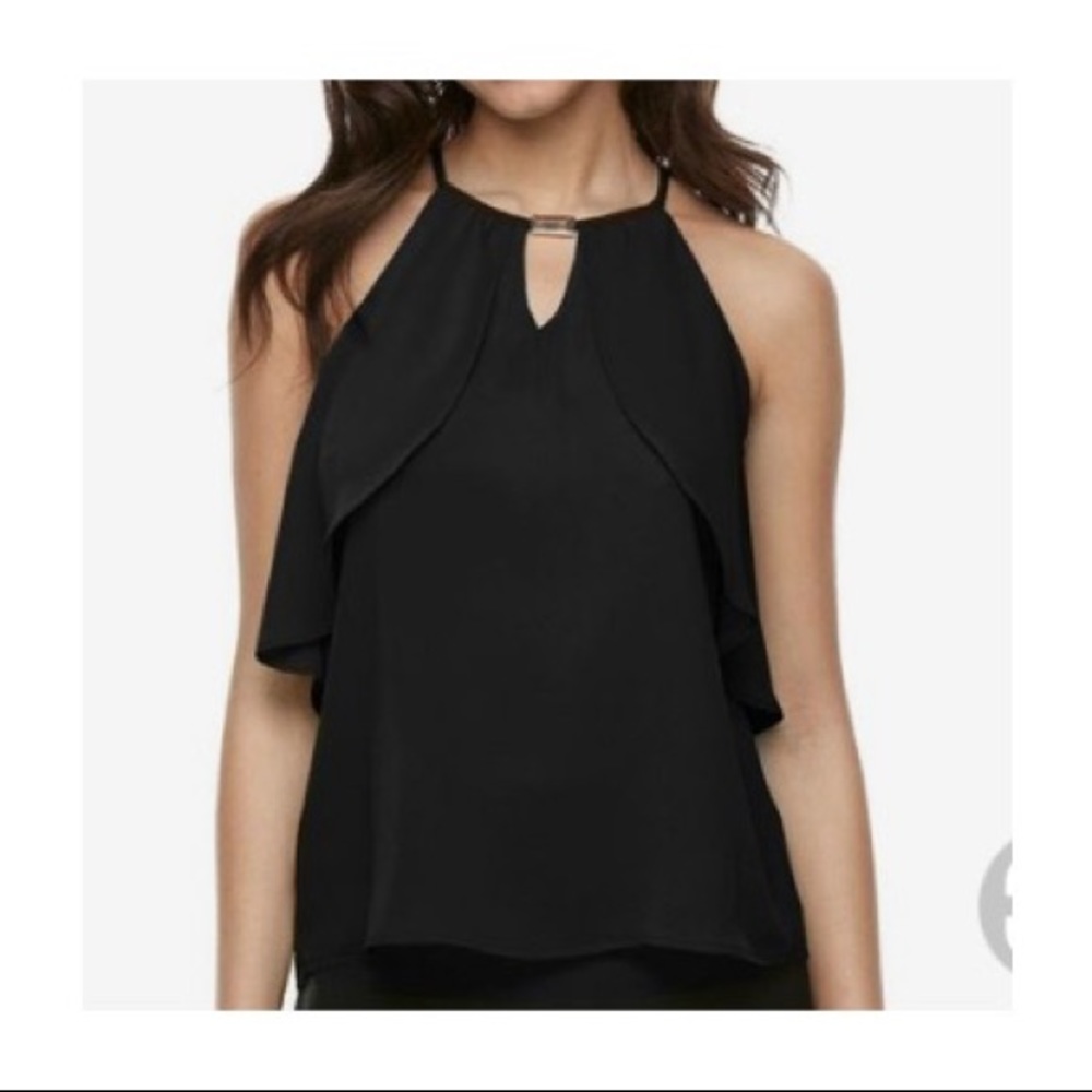 NWT Lily Rose black sleeveless top - 2xHP